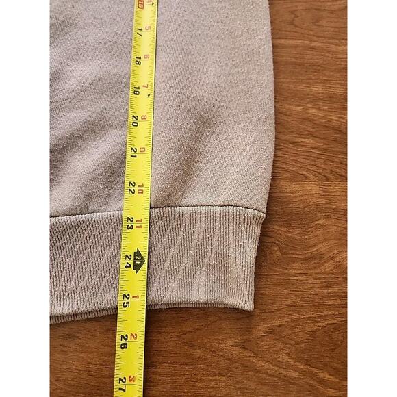 VINTAGE Gingerbread Sweatshirt Adult Large Tan Applique Jerzees Women’s - Picture 7 of 10